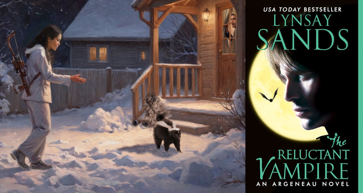 This is in reference to the last post for the reimagined Argeneau book cover...

This scene from “The Reluctant Vampire”. It takes place in Port Henry where Drina, Harper, Alessandro and Teddy are there to watch over and protect Stephanie from the threat of Leonius Livius, a