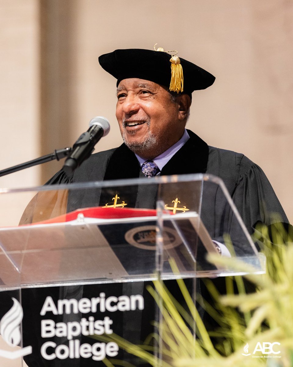 To our Class of 2025  . . . As you step forward, carry the wisdom shared by our Commencement speaker, Rev. Dr. Bernard Lafayette:  “Learn from everything. Don’t put things down; always lift things up. When you lift things up, you can see further.”  💛💙

#ABCStrong #HBCULegacy
