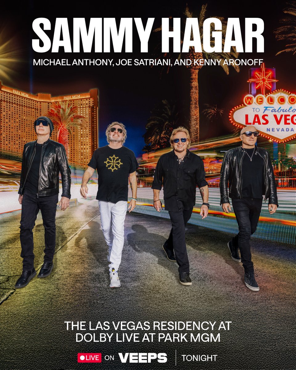 Get ready to rock from the comfort of your couch because The Best of All Worlds Residency is taking over your living room TONIGHT! Grab a ticket and tune in from anywhere in the world to watch the concert live and on demand from @VEEPS before it all wraps up this weekend!

Take