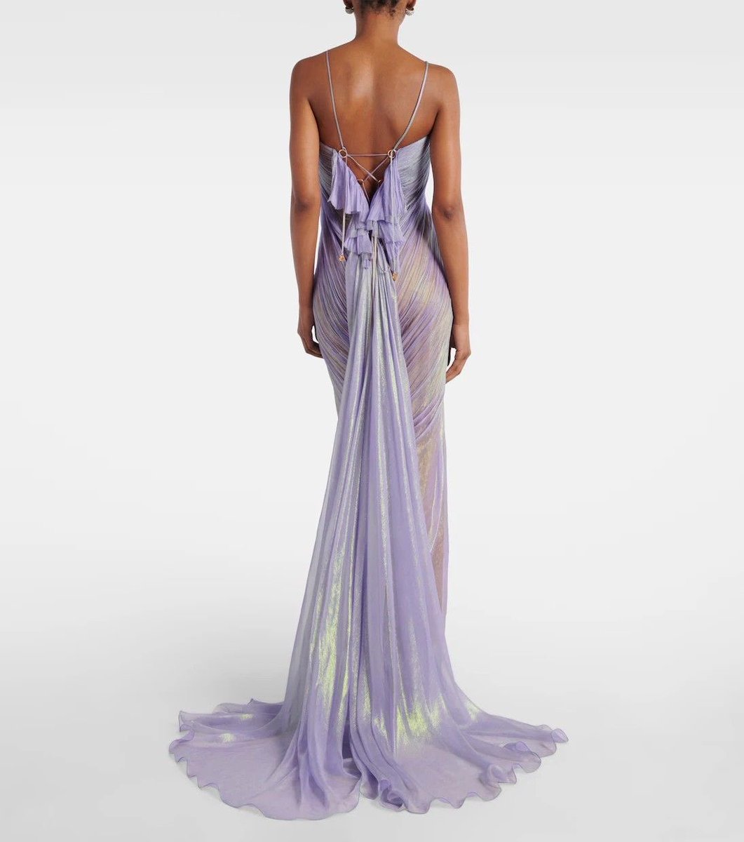 Maria Lucia Honan ‘Gathered Silk Gown’