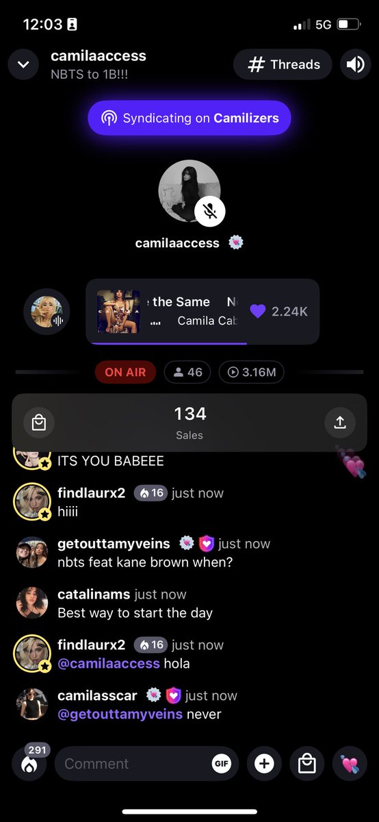 axoxocitygirl's tweet photo. This is the right place to be now 
@CamilaAccess 🫶🫶🫶💌 
Road to #streamNBTS to 1B https://t.co/ycJvogWPi0
