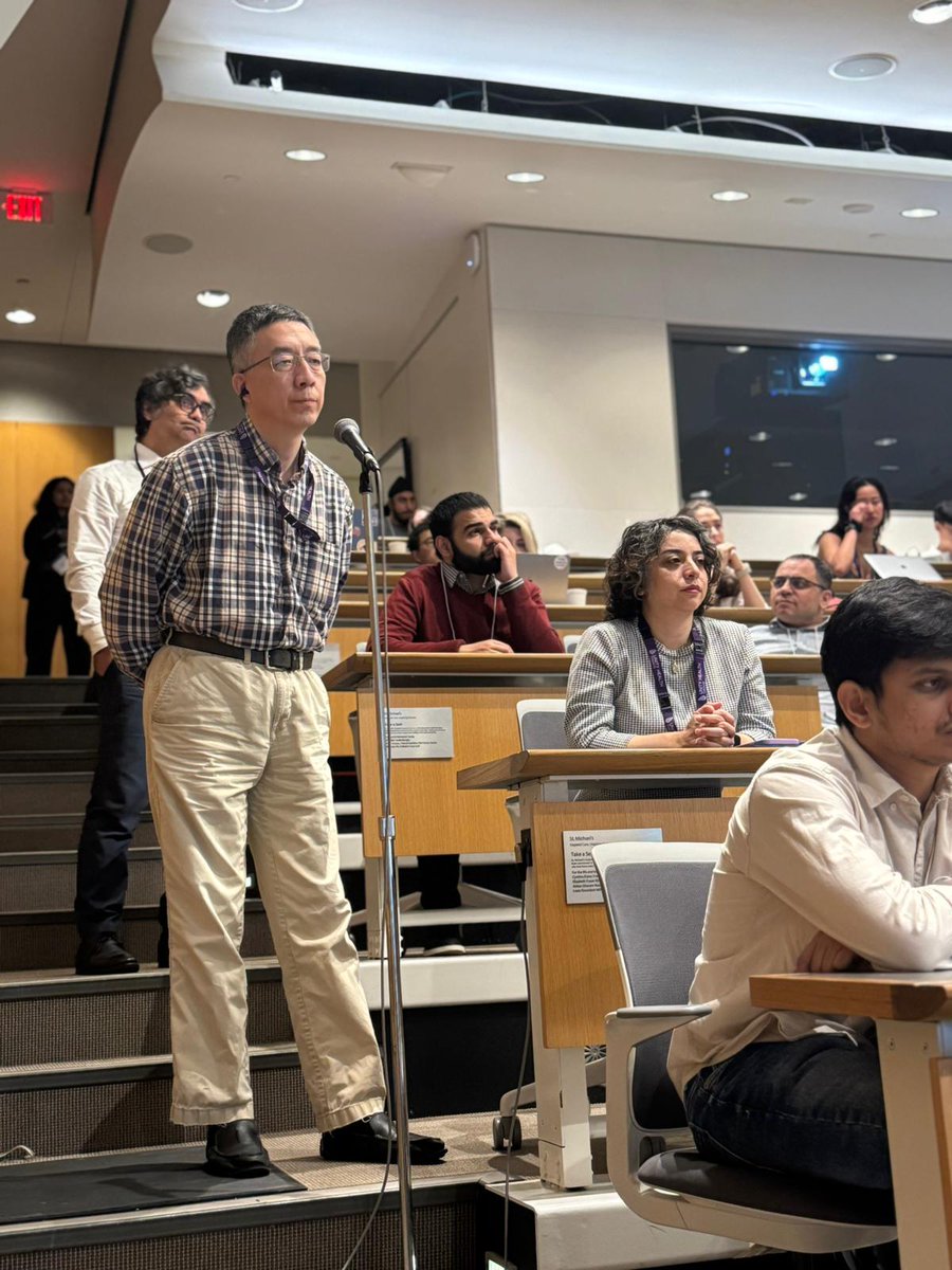 MichaelKolios's tweet image. Organoid development has progressed a lot in sophistication and automation. Excellent presentation by Dr. Mohsen Akbari, and excellent questions from the audience. Looking forward to trianee presentations and poster sessions after.