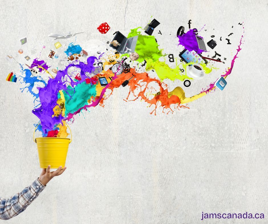 jamscanada1's tweet photo. 🫙 The JAM vibe = 

✨ Clarity 
💜 Encouragement 
🎯 Strategy 
🎶 Fun  

We’re mentors, creatives, and cheerleaders for your dreams. 
We don’t do one-size-fits-all — we help you make it your JAM.  
#JAMVibe #CreativeMentorship #JAMSCanada https://t.co/aYeACMDh46