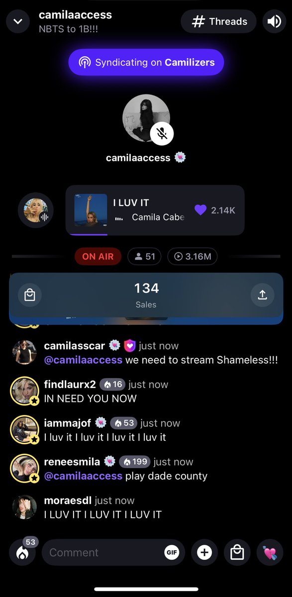 iammajof's tweet photo. NBTS to 1B🩵🩵 @CamilaAccess https://t.co/k5hsc3SGcT