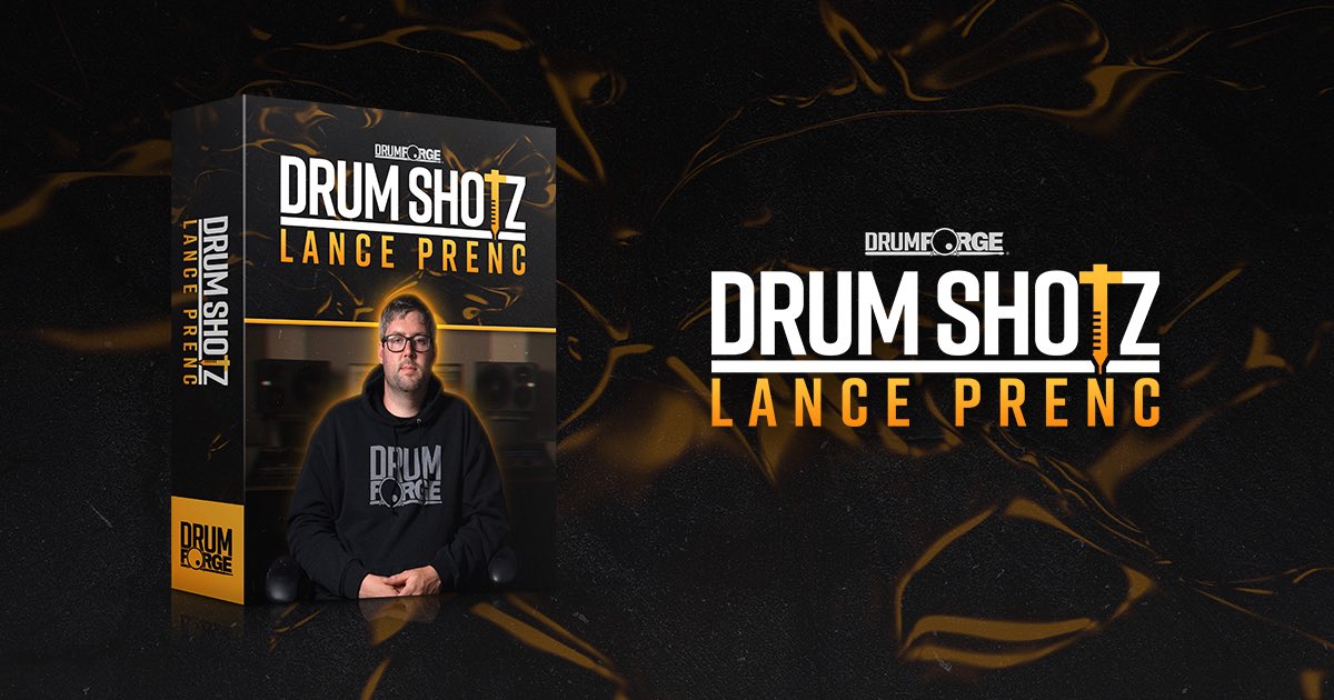 Drumshotz Lance Prenc is now available! drumforge.com/products/drums…