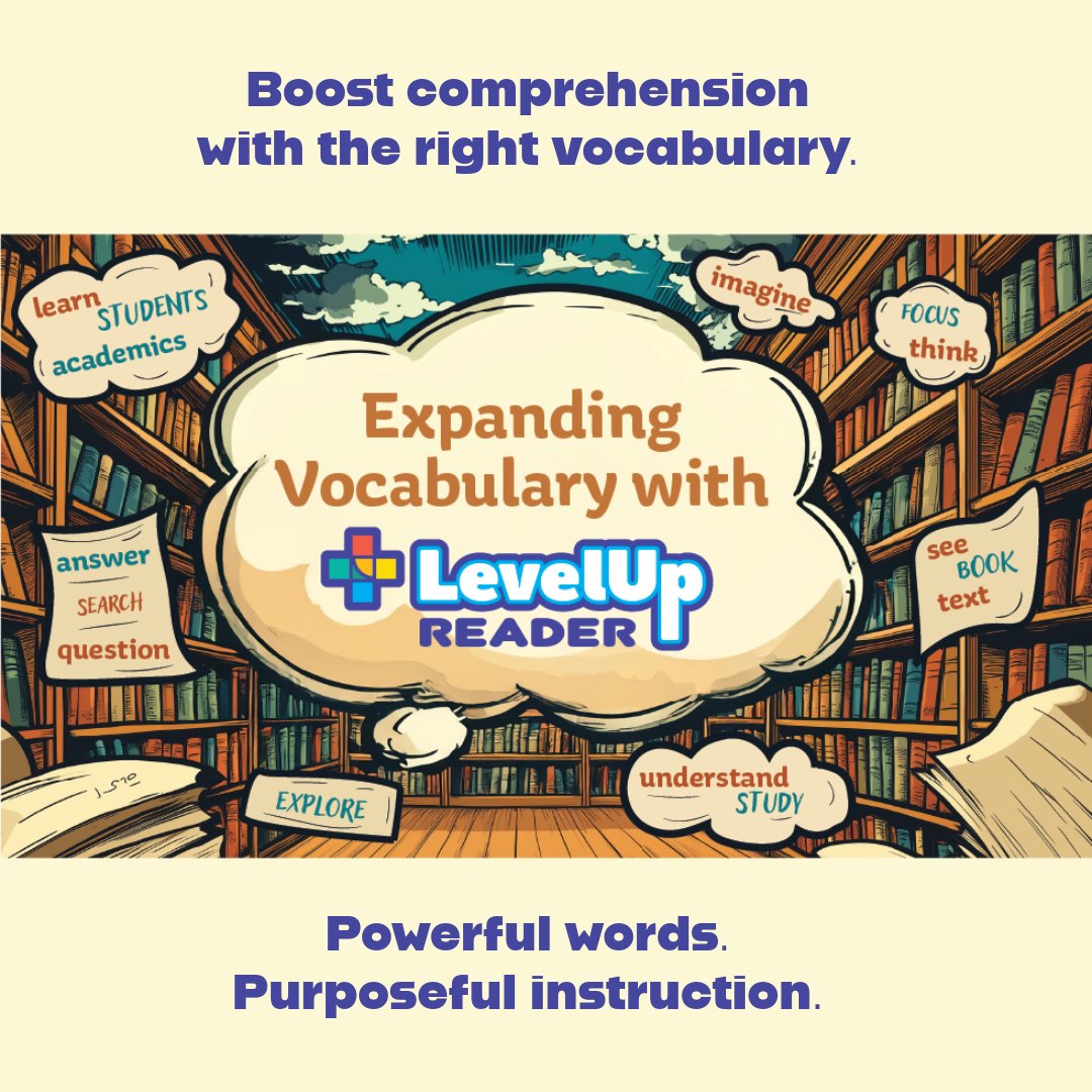 Not all vocabulary is created equal.
Tier 2 words—high-utility, transferable, and tricky to infer—are key to boosting comprehension.
Teach them with intention, depth, and context. 💡
📚 Click the link to read more: levelupreader.net/blog/explicit-…