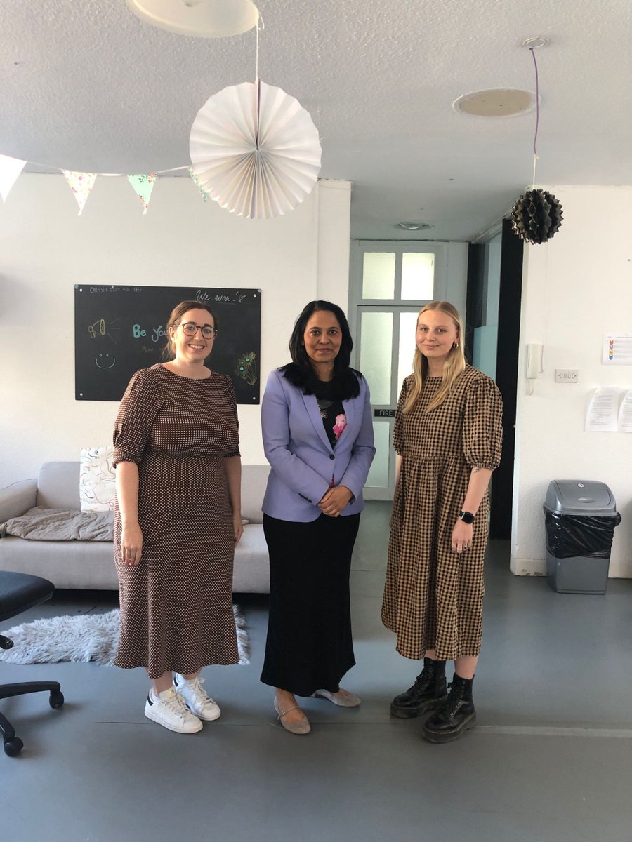 Rushanara Ali MP 💙 (@rushanaraali) on Twitter photo It was a pleasure to visit <a href="/SolaceWomensAid/">Solace Women's Aid</a>’s offices in Bethnal Green.
I met with Solace’s staff to discuss the critical services they provide to women and children in Tower Hamlets and across London.
Thank you for your invaluable work that helps change lives. It was a pleasure to visit <a href="/SolaceWomensAid/">Solace Women's Aid</a>’s offices in Bethnal Green.
I met with Solace’s staff to discuss the critical services they provide to women and children in Tower Hamlets and across London.
Thank you for your invaluable work that helps change lives.