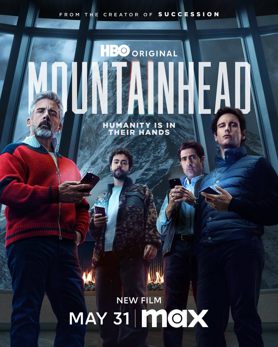 StreamOnMax's tweet image. Consequences are beneath them.
From the creator of #Succession, #Mountainhead premieres May 31 on Max.
