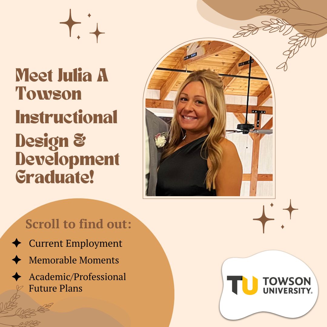 TowsonISTC's tweet image. Congratulations to Julia!!! #graduate