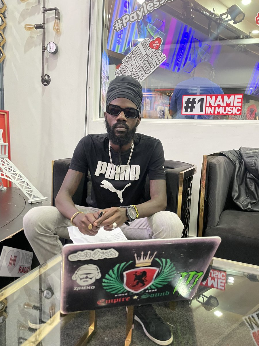 On Air Till 10pm <a href="/NRGRadioKenya/">NRG Radio Kenya</a> #TotalAccess 

New Riddim From <a href="/kabakapyramid/">The Kalling</a> x <a href="/bebblerock/">Bebble Rock Music</a> To Africa Premier! Tune inn 

#HenoOnNrg #HenoOnAir #ReggaeHighPriest