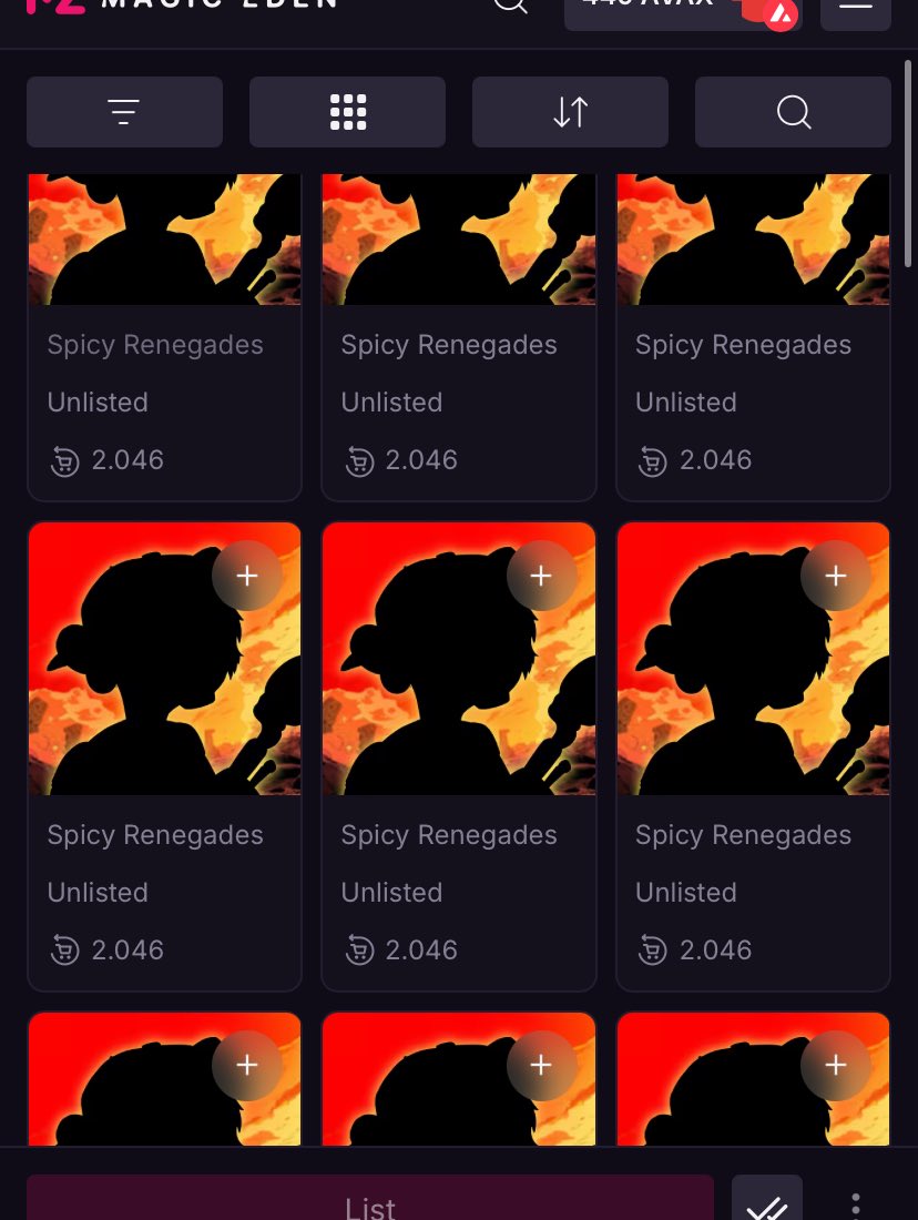Just under 3hours left to support <a href="/chiknskull/">Kris | Chiknskull 🎮</a> , <a href="/spicydevstudio/">SPICY Studio 🌶️</a> and team by minting your Spicy 🌶️ Renegades @ only 2🔺 each on <a href="/MagicEden/">Magic Eden 🪄</a>

magiceden.us/launchpad/aval…
  
Are you a Club 44 Renegade ?