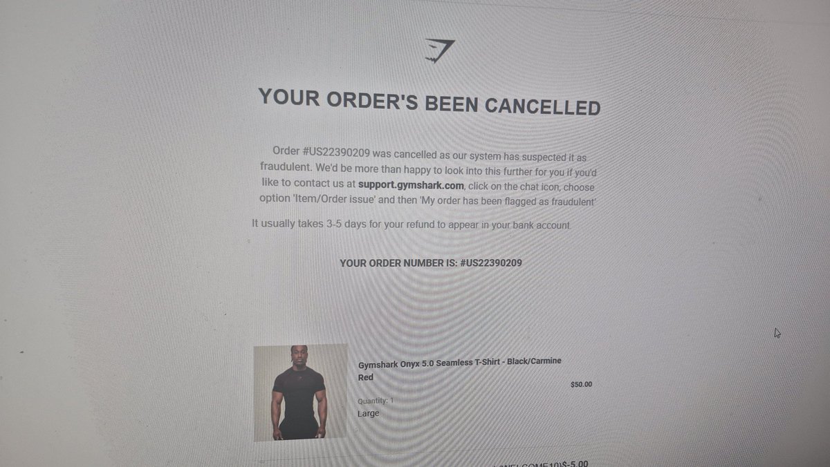 EletroPlayz's tweet photo. @Gymshark I sat 5 hours in total trying to get just thatone in that size, didn't ate breakfast both days, and my order got canceled for no reason.
So yea, id like to have it https://t.co/WmKiAnAuaK