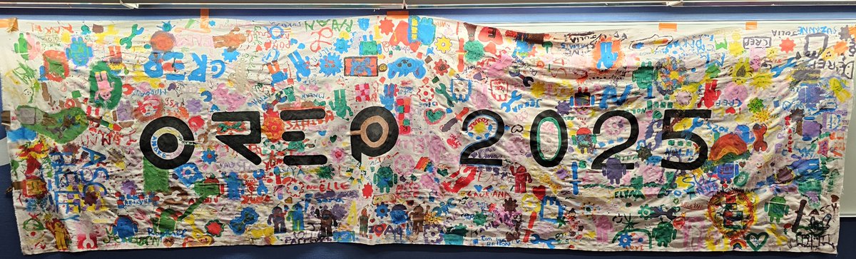 Hier c'était la CREP à #PolytechLille, la Coupe de Robotique des Ecoles Primaires !

Félicitations à Emmanuelle Pichonat pour l'organisation ainsi qu'aux étudiants et aux écoles participantes !

Voici la fresque réalisée lors de la CREP !