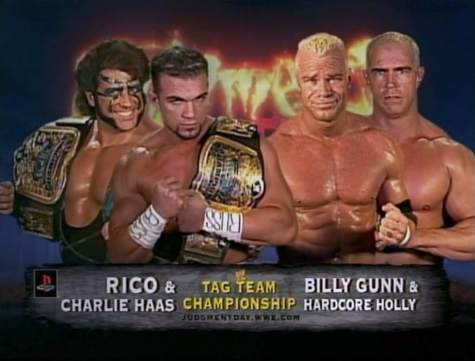 5/16/2004 Charlie Haas & Rico defeated Billy Gunn & Hardcore Holly to ...
