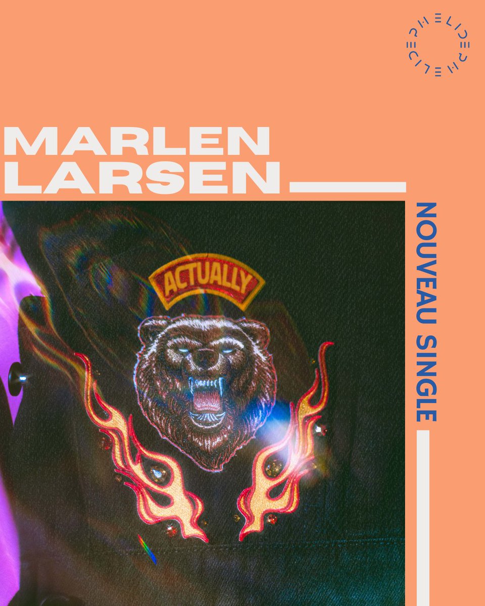 Marlene Larsen revient avec “Actually”, dernier extrait avant son EP Attempts At Fire. 🔥

Un morceau intime et puissant, entre anxiété, affirmation de soi et humour grinçant. Un vrai cri du cœur : dire “Non !” n’a jamais sonné aussi juste!