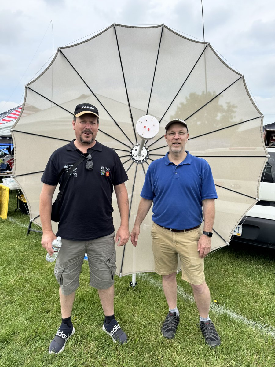 CT1FFU  with W2HRO 
In Dayton Hamvention.
#eme #dayton #hamvention