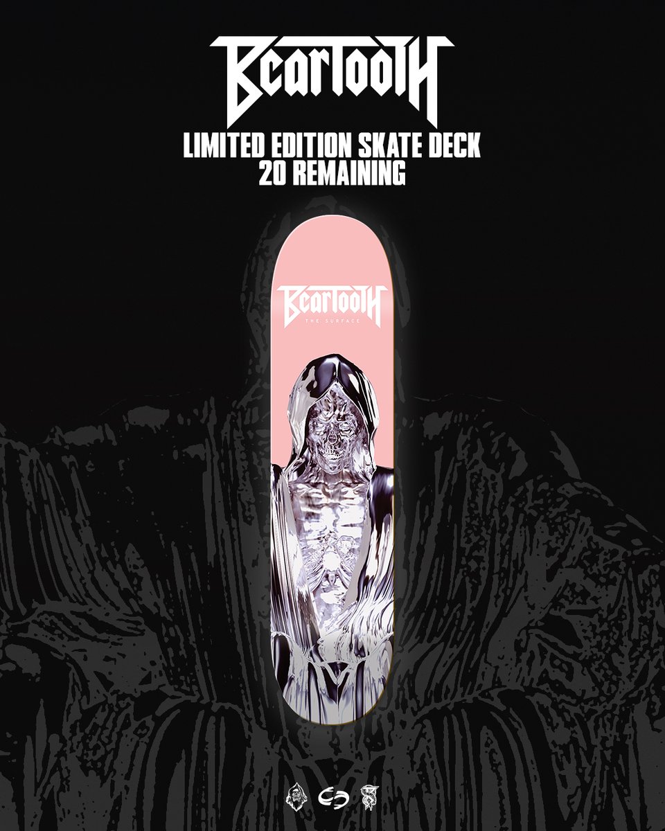 ⚠️ RARE FIND ⚠️ We found 20 Skate Decks in the warehouse! Available now and ready to ship! 🛹

🔗: beartoothband.com/products/the-s…