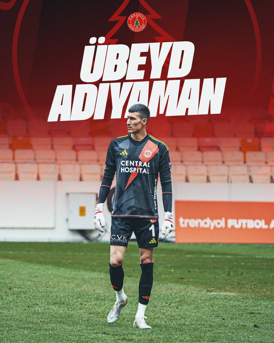 ❤🤍 Kulübümüz, profesyonel futbolcumuz Ubeyd Adıyaman ile 1 yıllık yeni sözleşme imzalamıştır.

💪 Yeni sezonda da aynı inanç, aynı aidiyet ve aynı tutkuyla mücadeleye devam!

#CentralHospitalÜmraniyespor