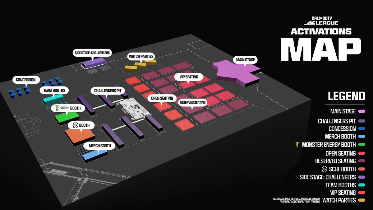 Watch parties, team booths, Challengers, <a href="/MonsterGaming/">Monster Gaming</a>, <a href="/ScufGaming/">SCUF</a>...

Major IV at <a href="/DreamHack/">DreamHack</a> is about to be a cinema 📽️