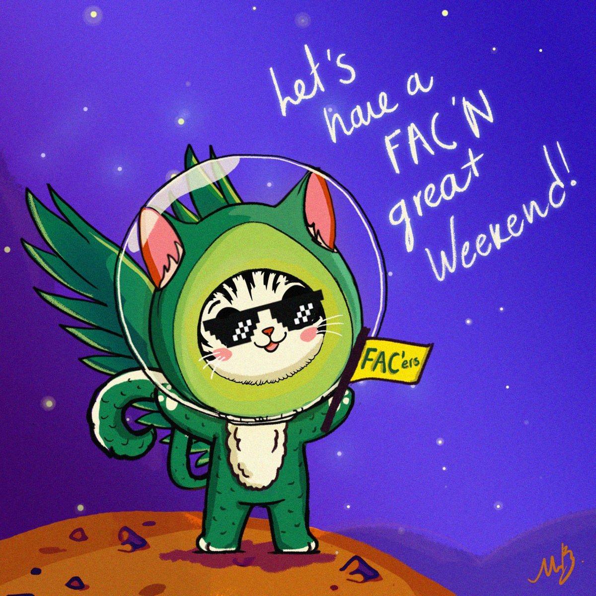 Flying Avocado Cat tweet media