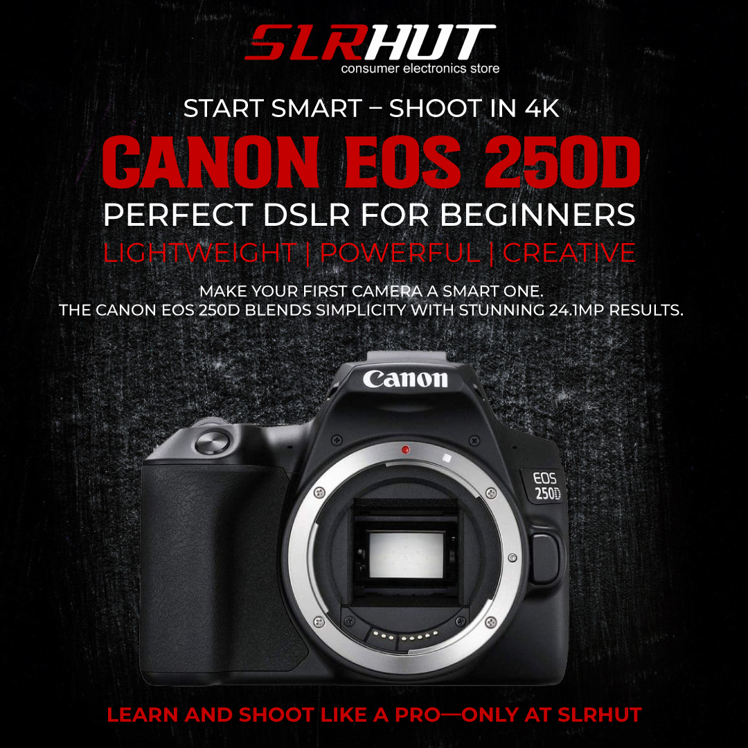 📸 Start smart with the Canon EOS 250D — a perfect entry-level DSLR!  

✔️24.1MP 
✔️Beginner-friendly  
✔️4K Video

Shop Now - slrhut.co.uk/product/ID4035…

#slrhut #canonphotography #Camera #4KUltraHD #FYP