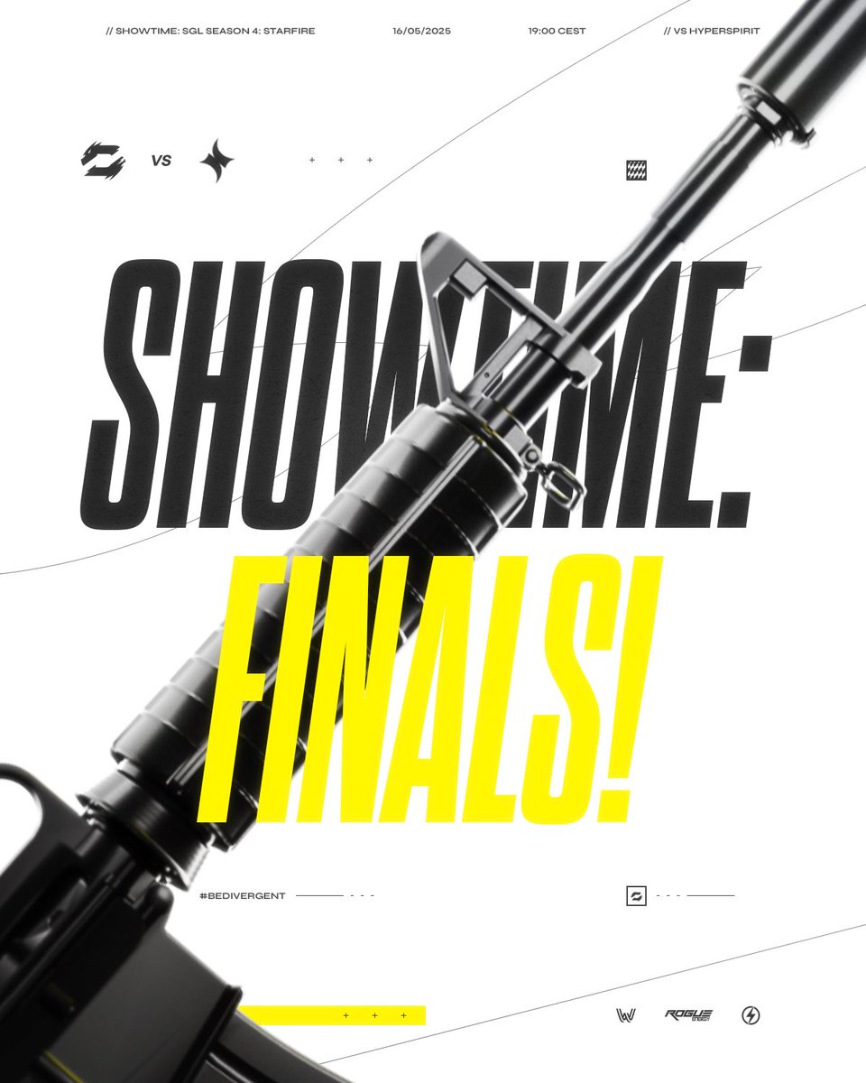 WE made it to the SGL Season 4: Starfire Final – and we’re facing off against none other than HyperSpirit!

This is more than just a match. It’s the culmination of every scrim, every clutch, and every moment we’ve fought for this season. We didn’t come this far to play it safe —
