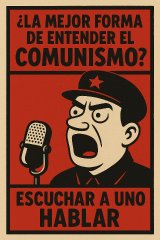 Un comunista es aquel que cree poder resolver un atasco de tráfico tocando el claxon.
#DeZurdaTeam #CubaVencerá