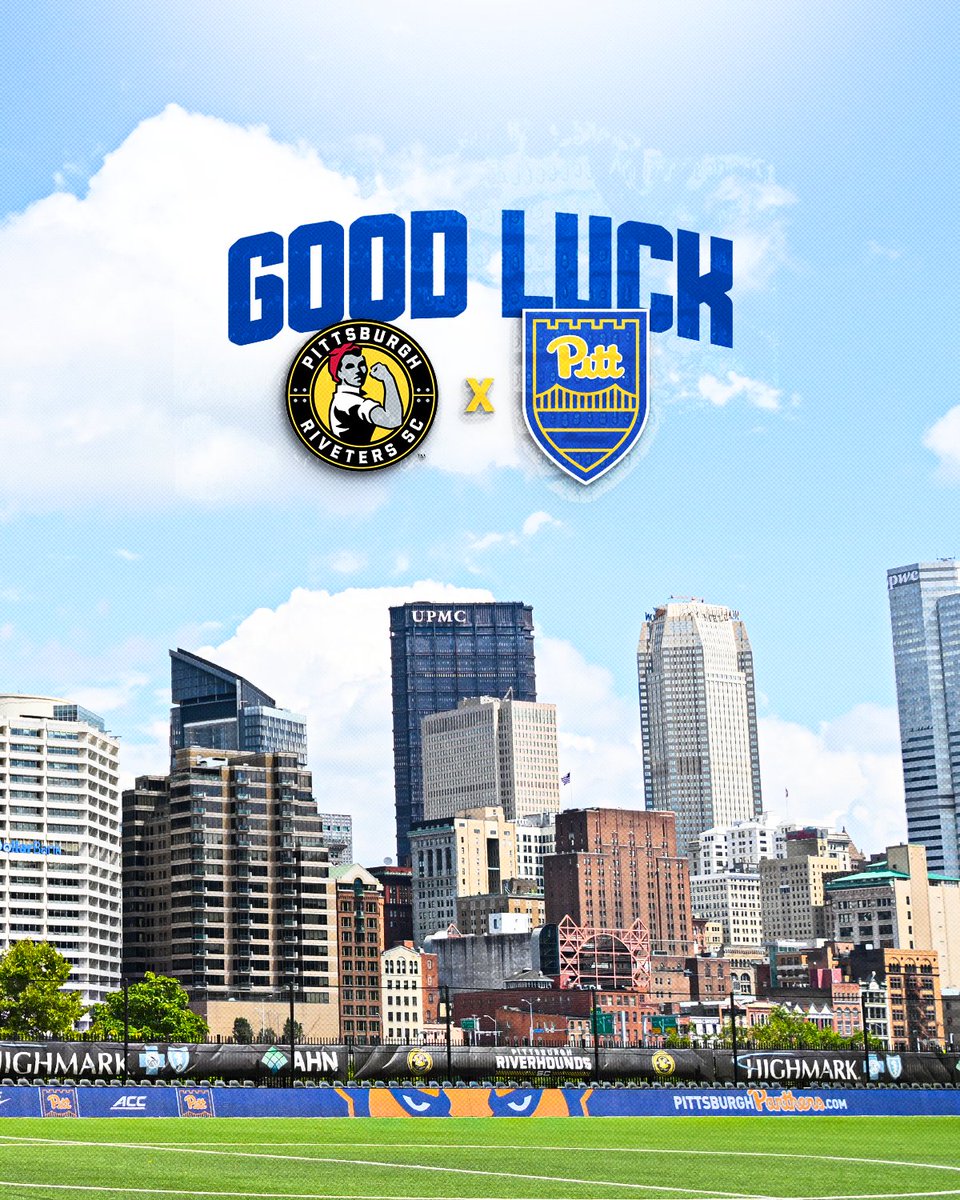 Pitt Women's Soccer (@pitt_wsoc) on Twitter photo Good luck to our Panthers in the squad and the entire <a href="/RivetersSC/">Pittsburgh Riveters SC</a> team!
We can't wait to cheer you on ππ Good luck to our Panthers in the squad and the entire <a href="/RivetersSC/">Pittsburgh Riveters SC</a> team!
We can't wait to cheer you on ππ