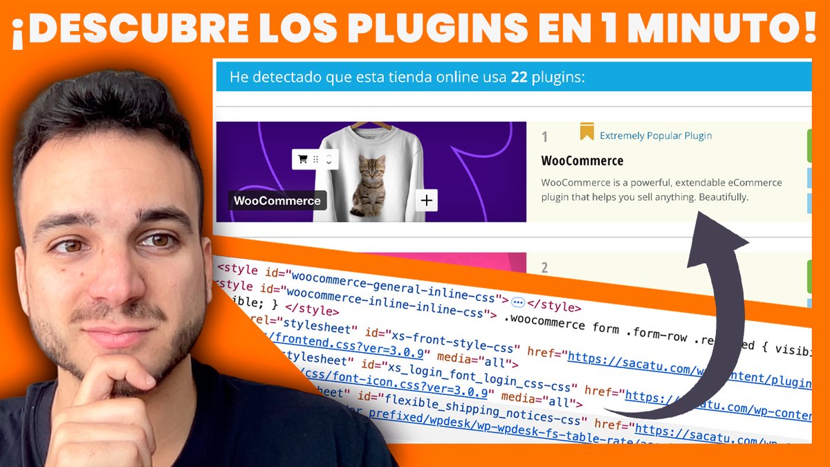 ¿Qué plugins utiliza la web de mi competencia? ¿Necesitas cop-inspirarte? Desde el código fuente lo podemos saber fácilmente, te lo explico aquí:

youtu.be/cjjv1bOsqmc