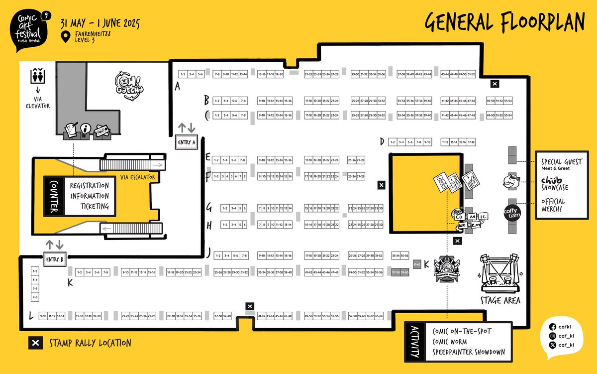 Comic Art Festival KL tweet media