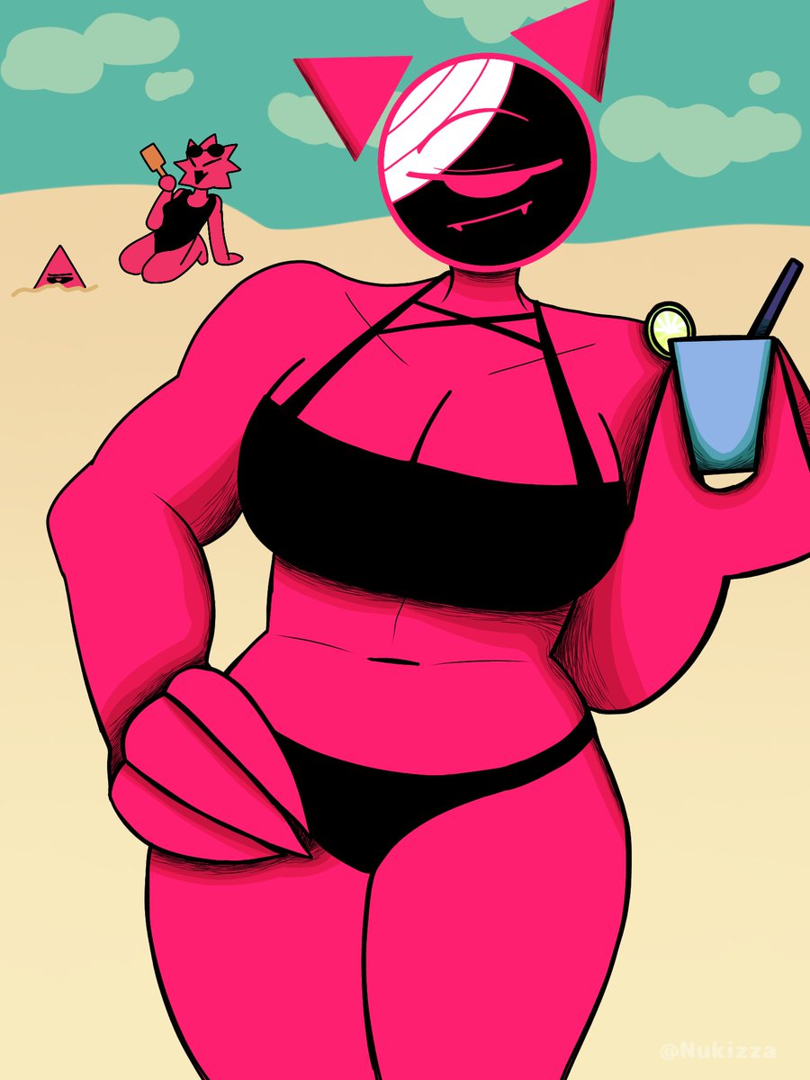 nukizza's tweet photo. Beach Time 2!
#JSAB #JustShapesAndBeats #Blixer #Cuda #lycan #Barracuda #Jsabau #aujsab #blixerjsab #cudajsab #lycanjsab #jsabblixer #jsabcuda #jsablycan #au #fanart https://t.co/jPaAshn6GA