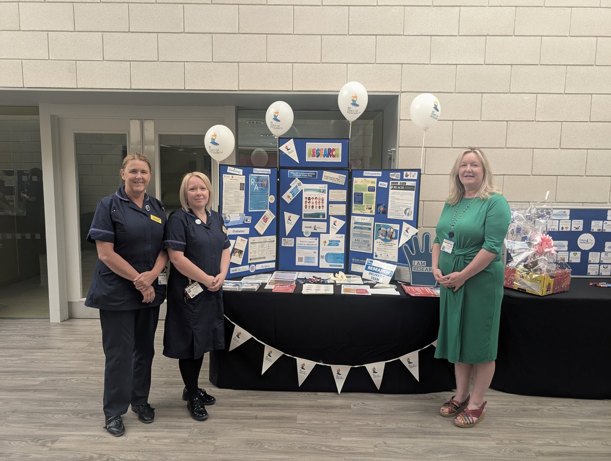 It's so great to see all the nursing and midwifery teams across WWL and the diversity of their dedicated care and representing our research team <a href="/WWLNHS/">WWL NHS</a> <a href="/WWL_Research/">WWL_Research</a> <a href="/CherylF6/">CherylF</a>
