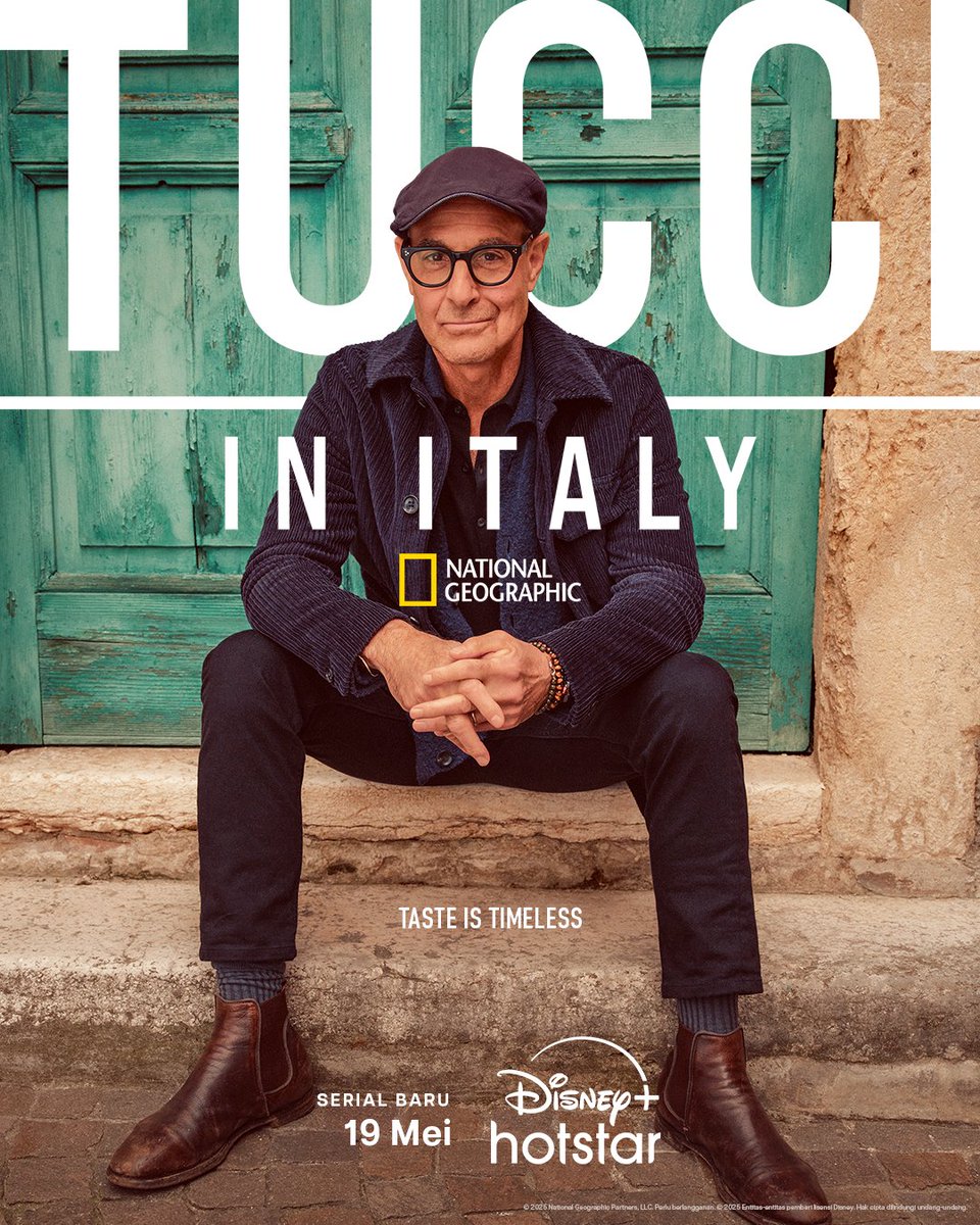 Jelajahi Italia yang belum pernah kamu lihat bersama Stanley Tucci! 🇮🇹 Streaming #TucciInItaly mulai 19 Mei, eksklusif di #DisneyPlusHotstarID.