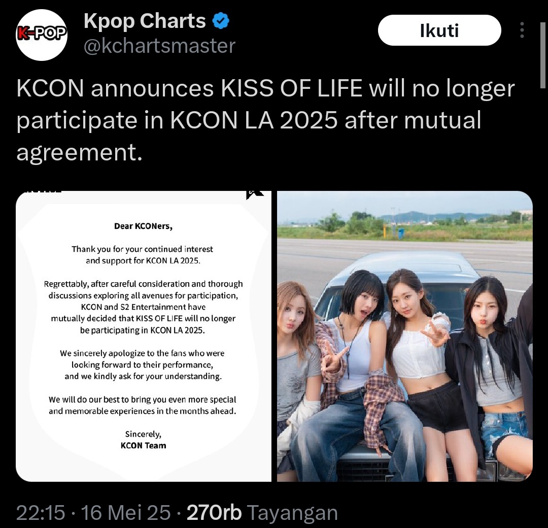 starfess's tweet photo. -Star Nangis bgt KIOF ga jadi tampil di KCON LA 😭 https://t.co/MUx2wNqw0Z