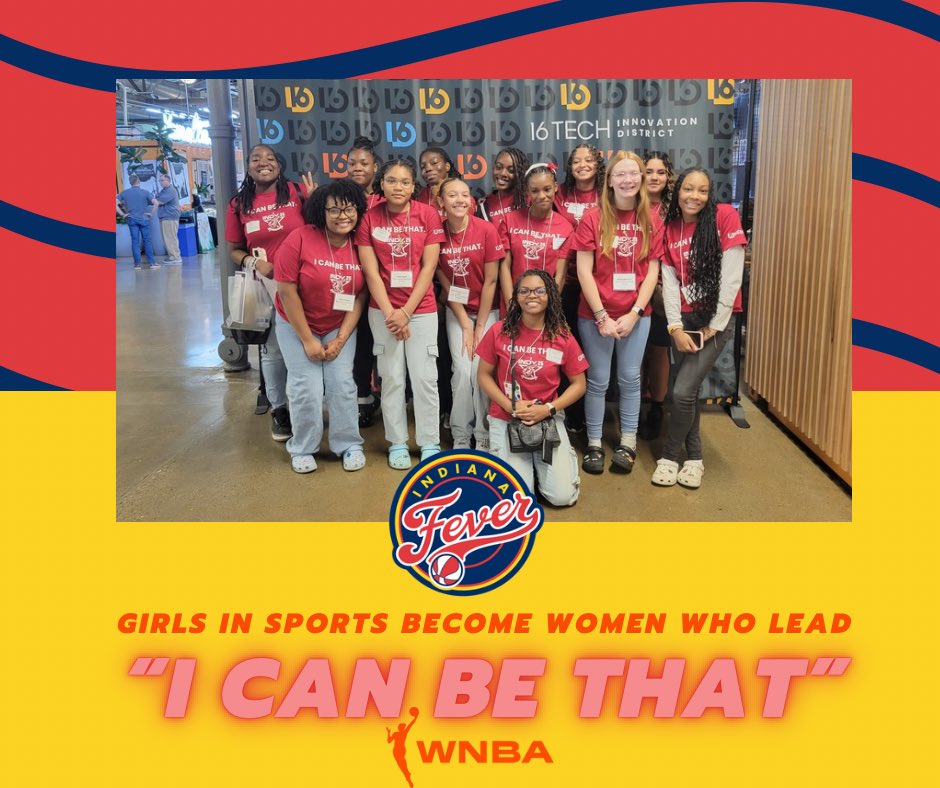 “I Can Be That” - Girls in Sports Become Women Who Lead! Great to see our young female student-athletes soaking up a lot of knowledge &amp; info from the WNBA Girls Empowerment Day event at 16 Tech. ⚓️💙🤍