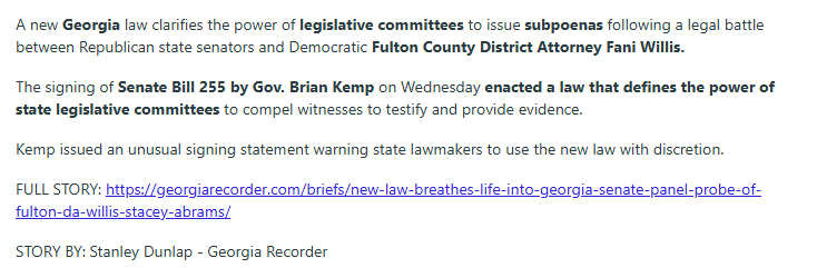 MusicSuiteC's tweet image. 1 of 2

New law breathes life into Georgia Senate panel probe of Fulton DA Willis, Stacey Abrams

#FaniWillis #NathanWade #FultonCounty #ElectionInterference #DonaldTrump #Georgia #BrianKemp 
georgiarecorder.com/briefs/new-law…