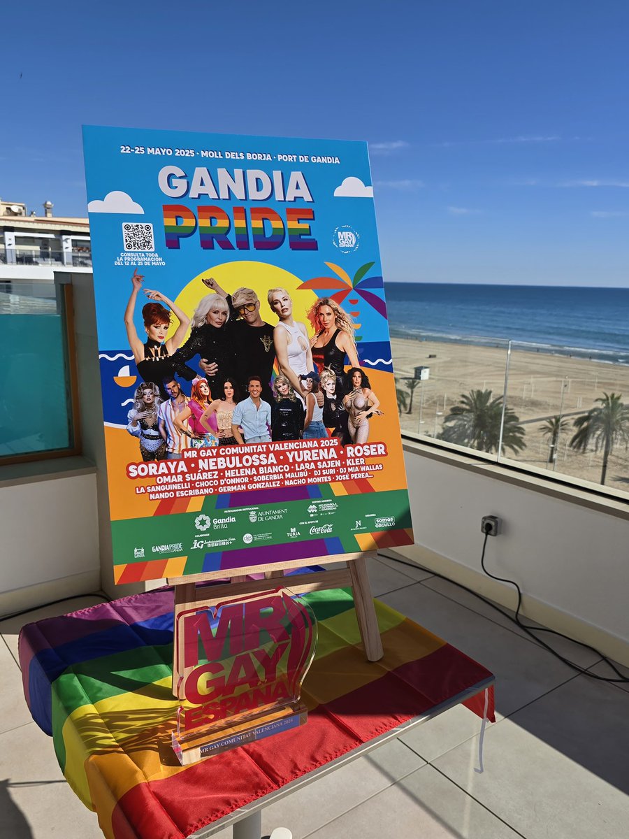 JN Global Project (@jnglobalproject) on Twitter photo Esta mañana presentamos oficialmente el #GandiaPride2025 junto a autoridades locales de <a href="/visitgandia/">Visit Gandia</a> y <a href="/aj_gandia/">Ajuntament de Gandia</a> y organizaciones LGTBI+ <a href="/CLGS_SAFOR/">Col·lectiu LGTBIQ+ Safor-Valldigna</a> y <a href="/IndependenceGay/">Independence Gay</a> en <a href="/hotelesrh/">Hoteles RH</a> . Una ciudad que crece, se fortalece y celebra la diversidad con orgullo. 🌈✨
#PrideGandia Esta mañana presentamos oficialmente el #GandiaPride2025 junto a autoridades locales de <a href="/visitgandia/">Visit Gandia</a> y <a href="/aj_gandia/">Ajuntament de Gandia</a> y organizaciones LGTBI+ <a href="/CLGS_SAFOR/">Col·lectiu LGTBIQ+ Safor-Valldigna</a> y <a href="/IndependenceGay/">Independence Gay</a> en <a href="/hotelesrh/">Hoteles RH</a> . Una ciudad que crece, se fortalece y celebra la diversidad con orgullo. 🌈✨
#PrideGandia