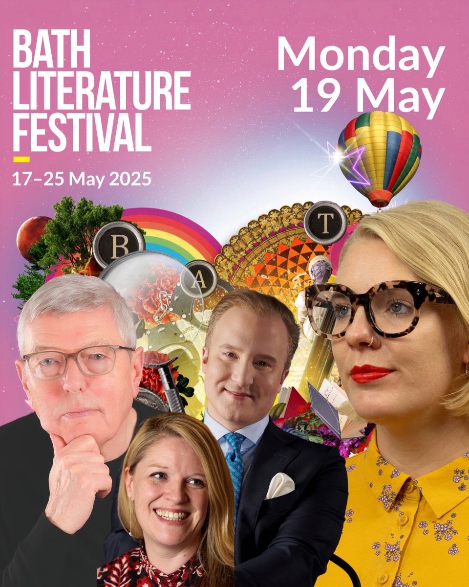 Monday @ #BathLitFest
Uncover the truth behind 2 legendary painters &amp; the myths that shaped them. Explore love, loneliness &amp; self-discovery. Get drawn into a gripping new detective mystery set on the banks of the Thames &amp; enjoy a witty deep dive into the quirks of British manners