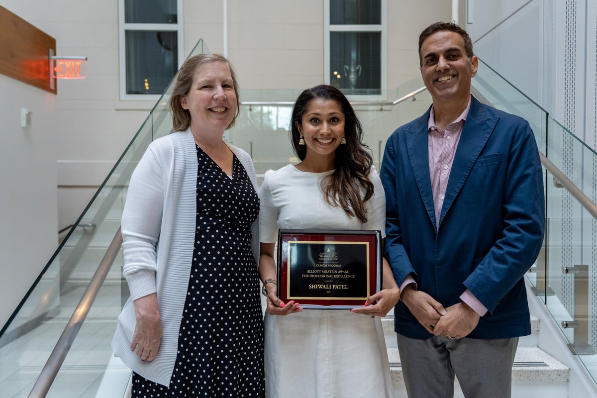 American University Washington College of Law (@auwcl) on Twitter photo .<a href="/wclclinic/">WCL Clinical Program</a> honored 2025 Milstein Award recipient Shiwali Patel and three departing faculty for their impact on clinical education. Read more: tinyurl.com/Milstein-2025 .<a href="/wclclinic/">WCL Clinical Program</a> honored 2025 Milstein Award recipient Shiwali Patel and three departing faculty for their impact on clinical education. Read more: tinyurl.com/Milstein-2025