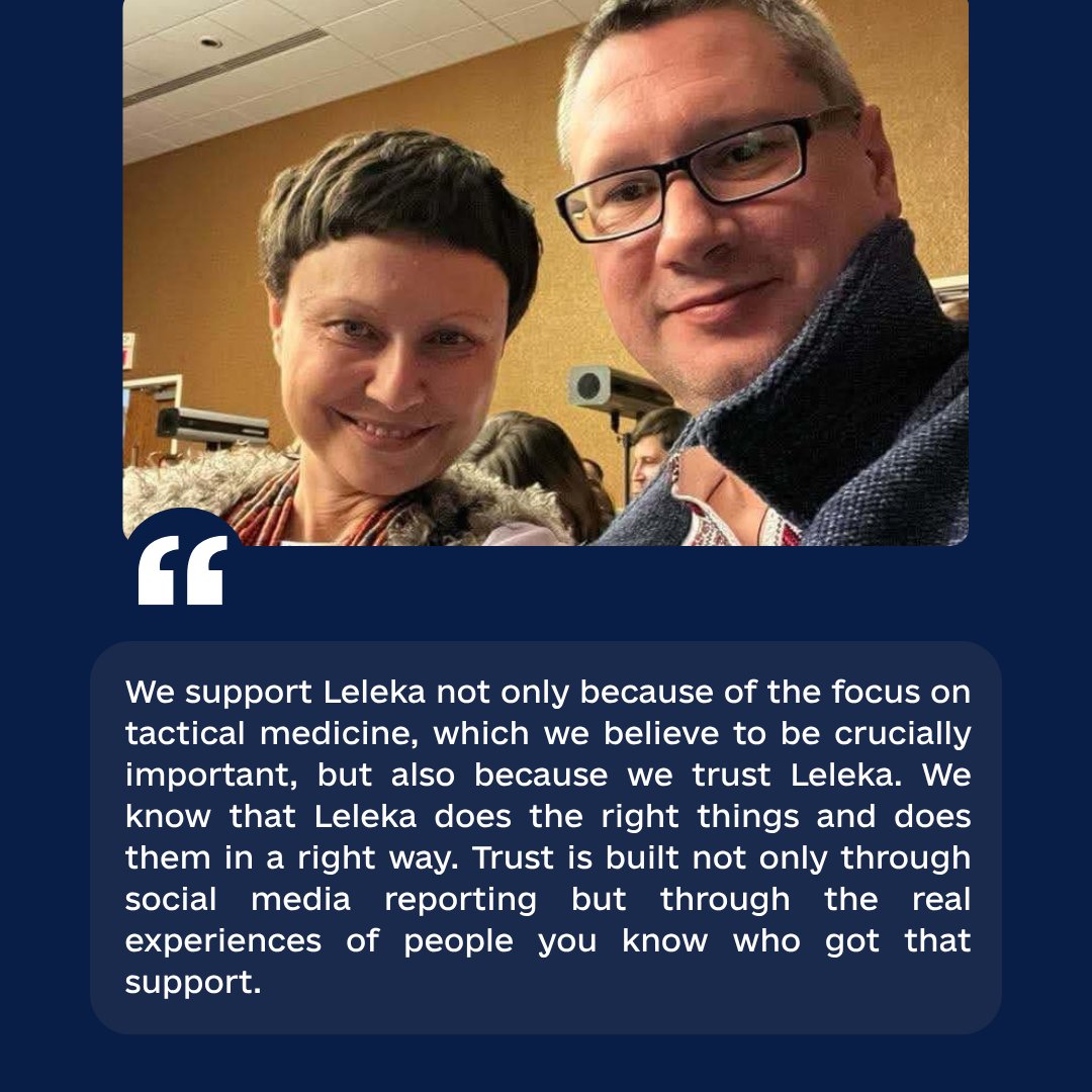 Leleka_FDN's tweet photo. At @Leleka_FDN , we’re proud to share the stories of our incredible supporters. Meet Larysa Rushchak &amp; Mykhailo Kholiavenko. Since 2014, they have stood with Leleka and Ukraine.
We’re honored to share their story. Their commitment to Ukraine has never wavered. 
#StandWithUkraine https://t.co/tEXsf5NrUz