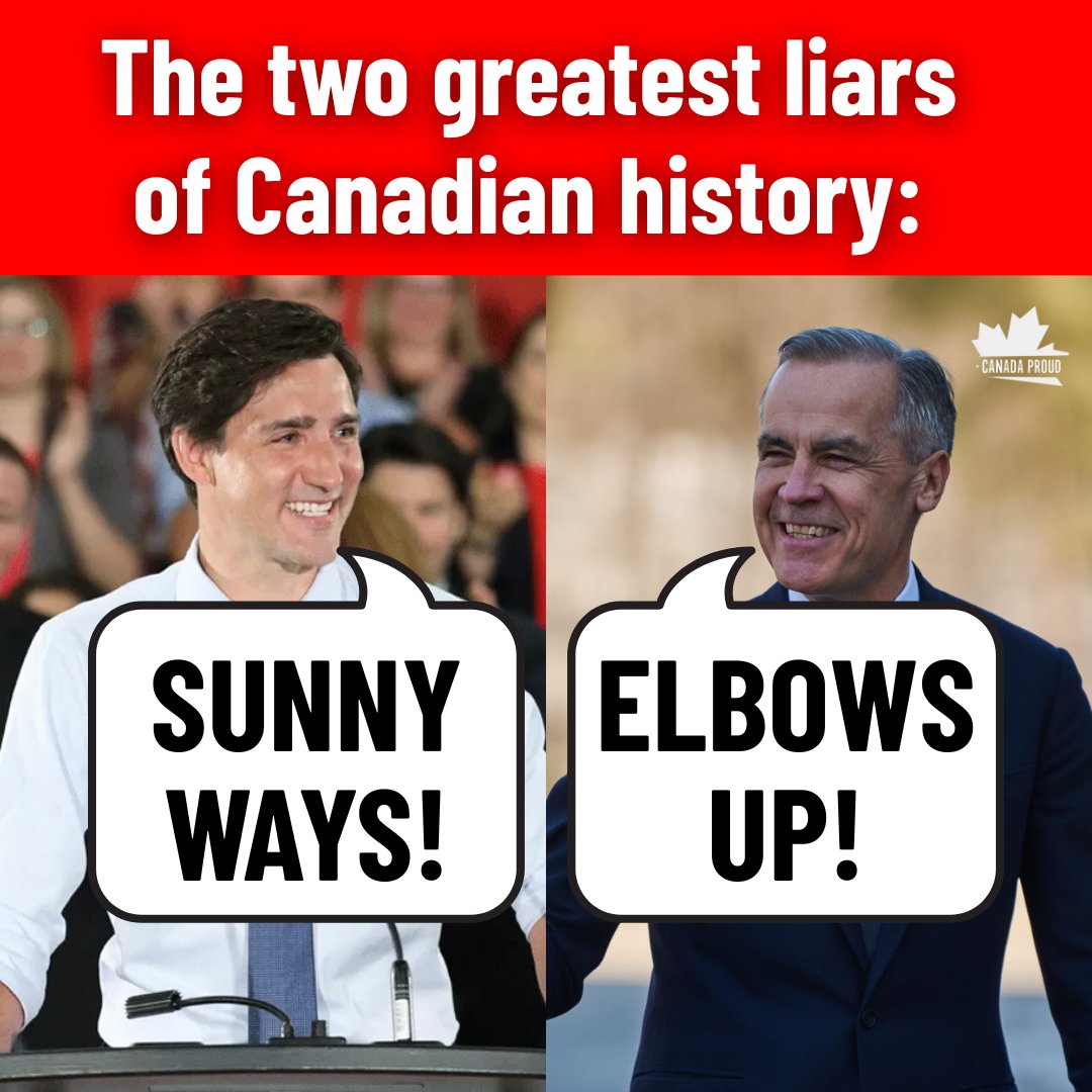 WeAreCanProud's tweet photo. Who do you think is the bigger liar? 👇 https://t.co/5lzGC9PrQV