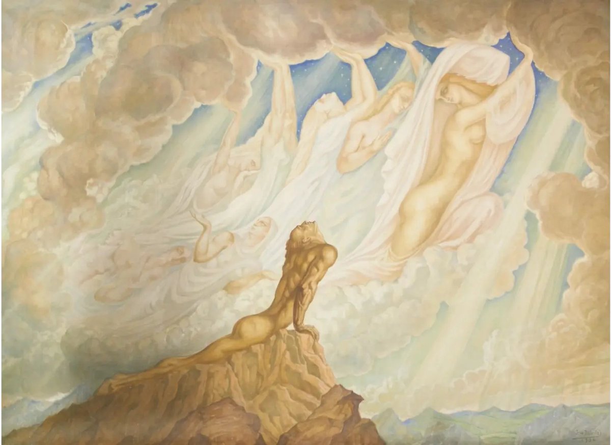 Ideas, Heaven on Earth by Jean Delville, 1934