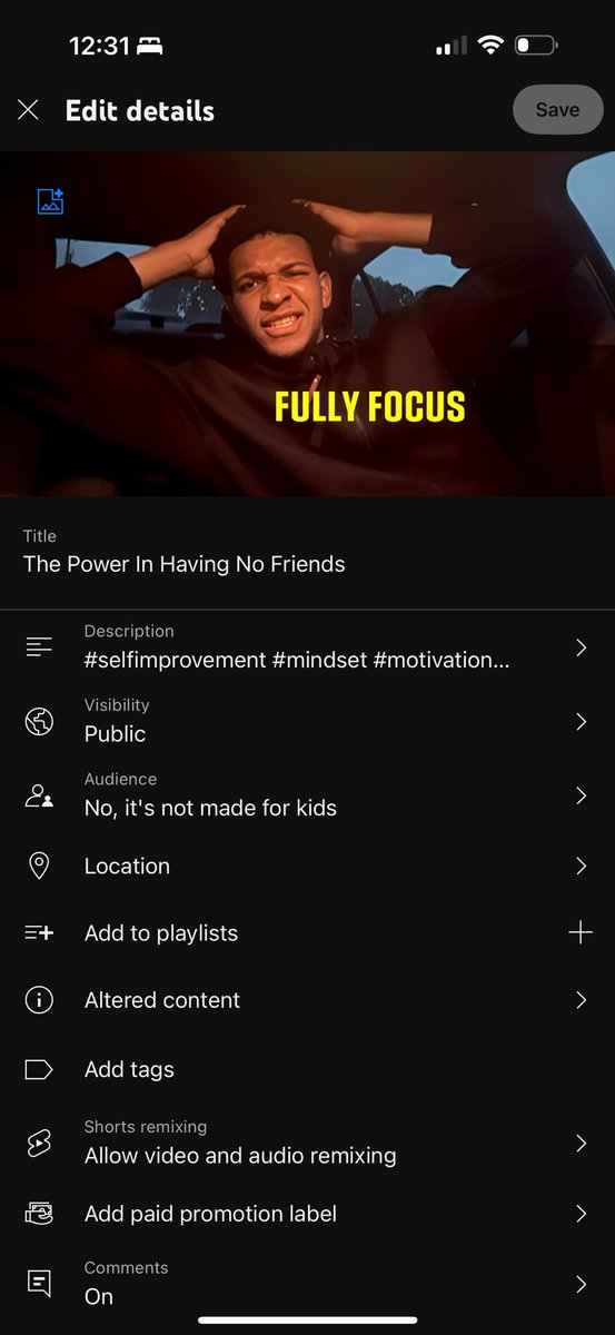 alondceo's tweet photo. The Power In Having No Friends https://t.co/PBmqEW9UaG via @YouTube https://t.co/A3sONZAMzJ