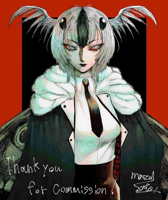 リクエストありがとうございました! #Skeb #Commission #illustration #イラスト 