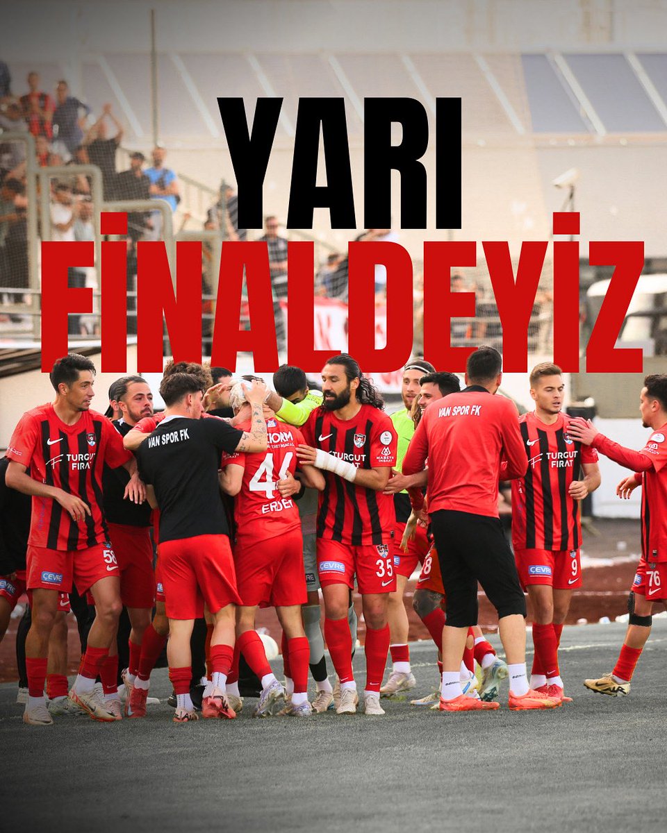 tcvanvaliligi's tweet photo. TFF 2. Lig Kırmızı Grupta mücadele eden Vanspor, Aksarayspor’u Play-Off rövanş müsabakasında 1-0 mağlup ederek yarı finale yükseldi. 

Takımımıza 1. Lig yolunda başarılar diliyoruz.

@valiozanbalci75 
@vansporfk https://t.co/JuU0tnyH1R