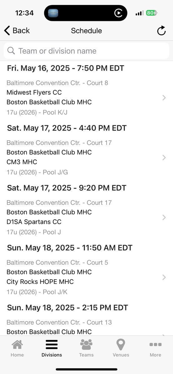 ConnorM57101302's tweet photo. Coaches, here is my schedule this weekend in Baltimore on the Made Hoops Circut! https://t.co/V0V92yn7fF