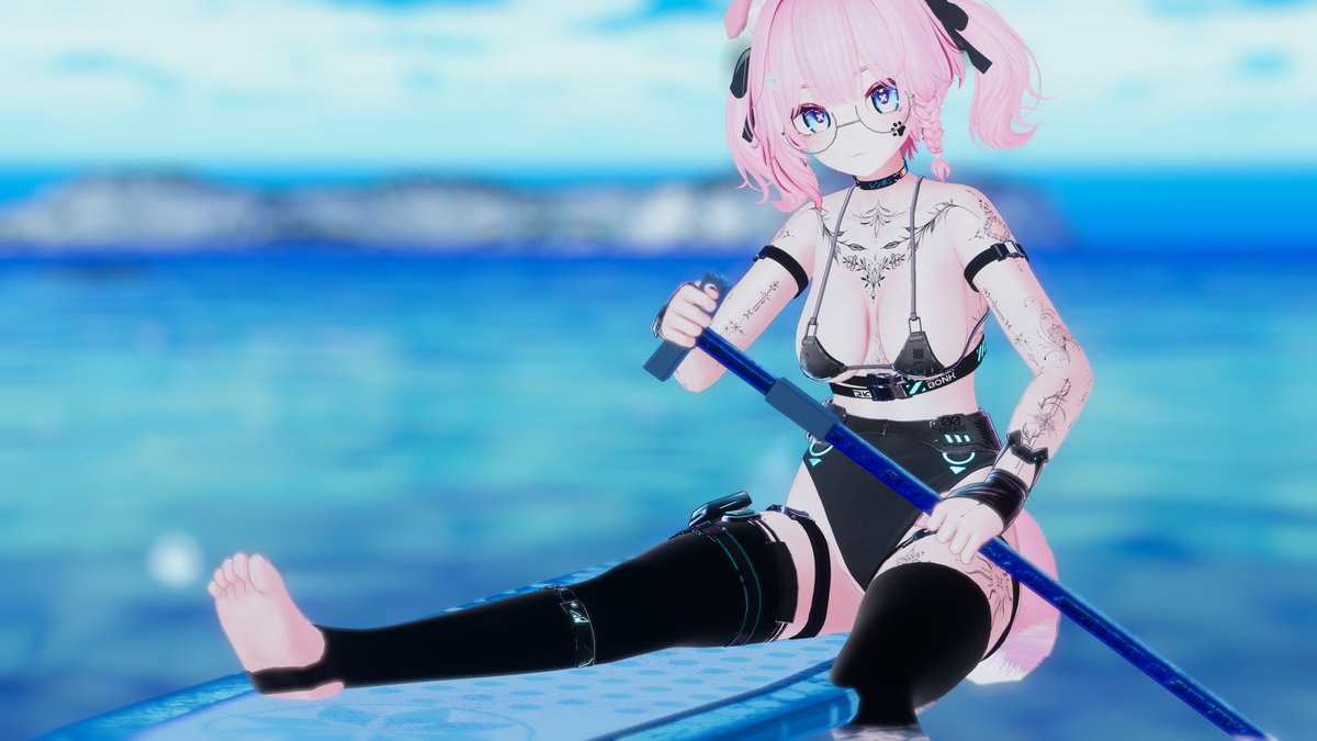 Wrendoolin's tweet image. Loving recent sunny weather~ ☀️🏖️