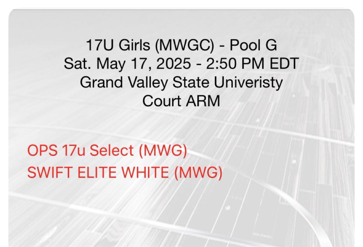 SwiftElitekzoo's tweet photo. @CoachHaggadone Hello @CoachHaggadone!  Swift Elite will be at The Smoke and here are some players to check out if you are able.

15u - @coatsmadison28 
16u - @SophiaHeiple 
17u - @ARazor_bball26 @wood_tatum66277 @jboeve_2027 @amiriyae_ @brazzymariii https://t.co/5XGOmVnqFC