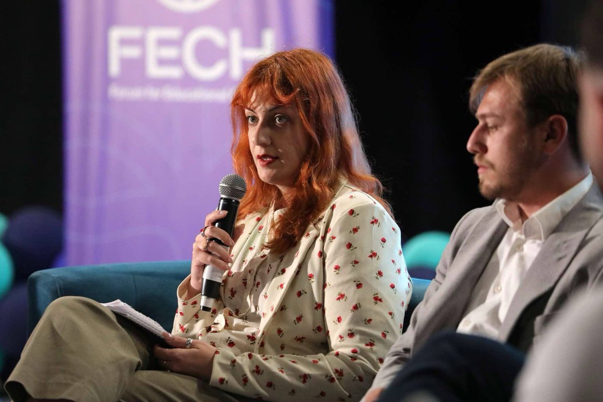 🚀#C4CFimpact 🌍✨

🎤Our dear partners SEE in Action were part of the National Student Forum 2.0 organized by FECH!

🗣️Anna Bampili spoke about the importance of student activism in the regional context - building both regional and bilateral cooperation.