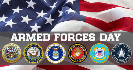 Today we honor and recognize the men and women who serve in the United States Armed Forces. Last week I had the privilege of meeting over 425 young men and women who have made the decision to serve in our United States Military.